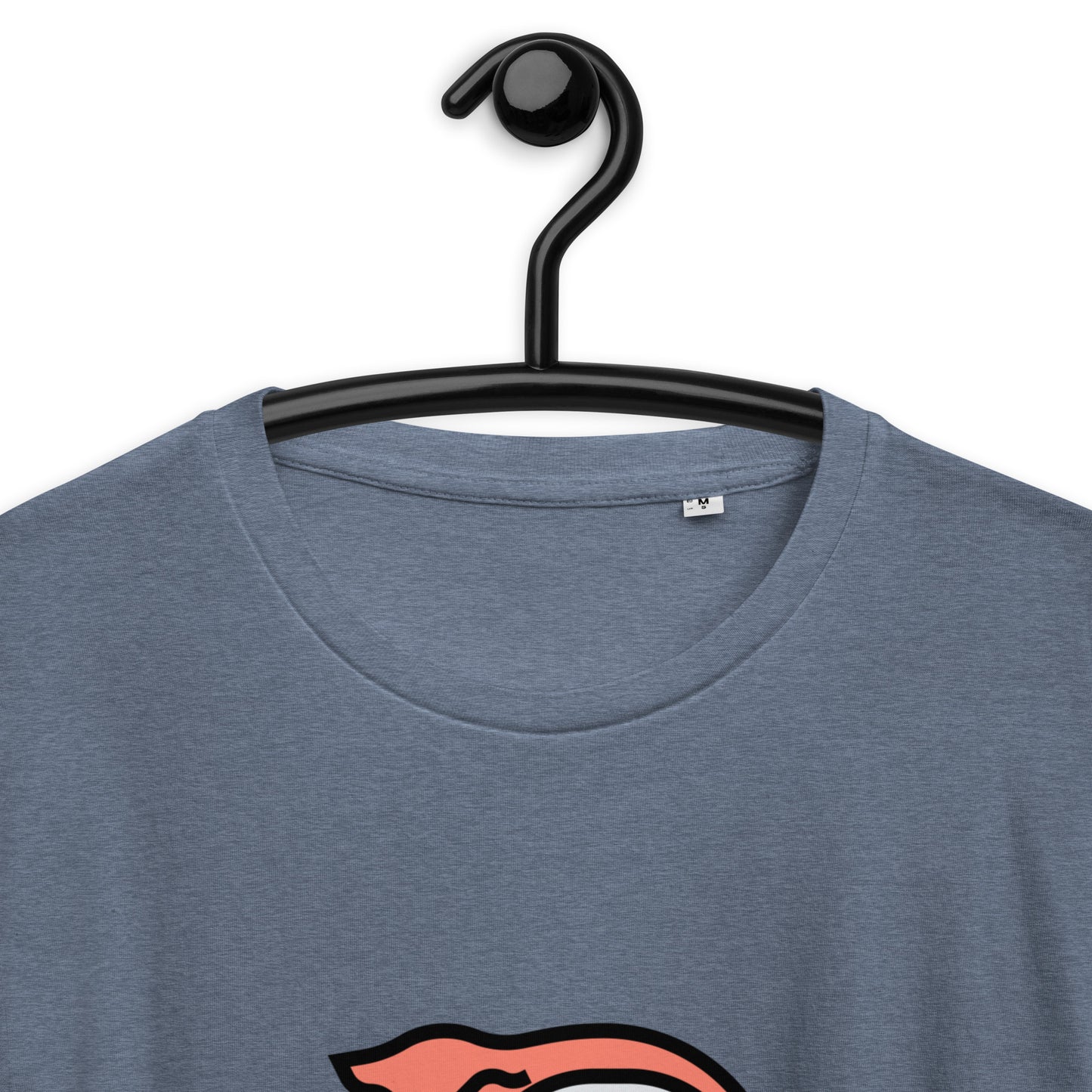 T-shirt unisexe en coton biologique - Tête de mort Design FireSpirit