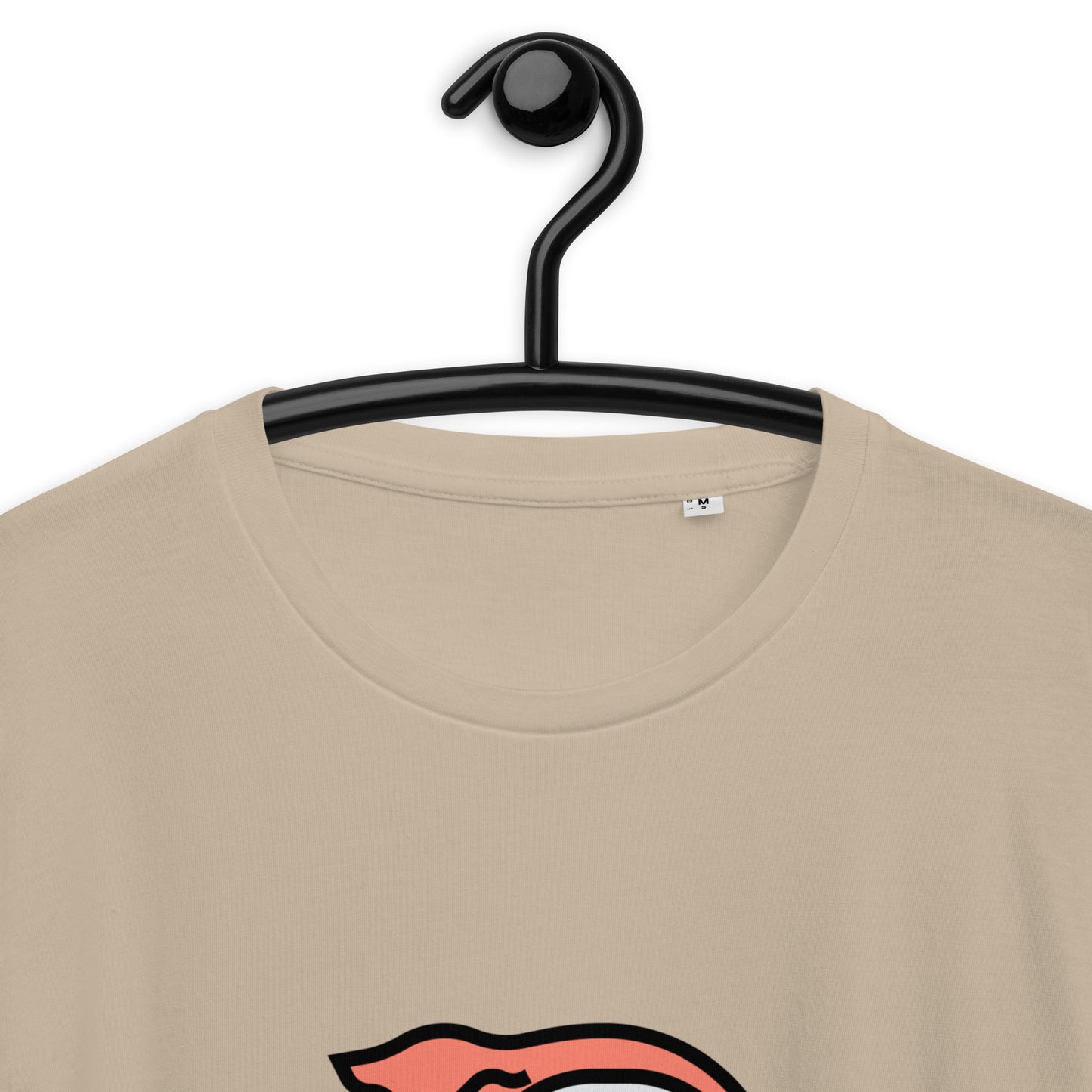 T-shirt unisexe en coton biologique - Tête de mort Design FireSpirit