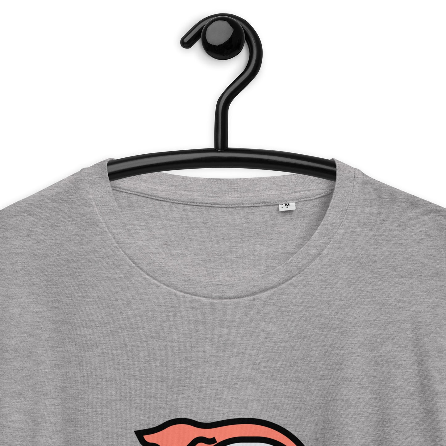T-shirt unisexe en coton biologique - Tête de mort Design FireSpirit