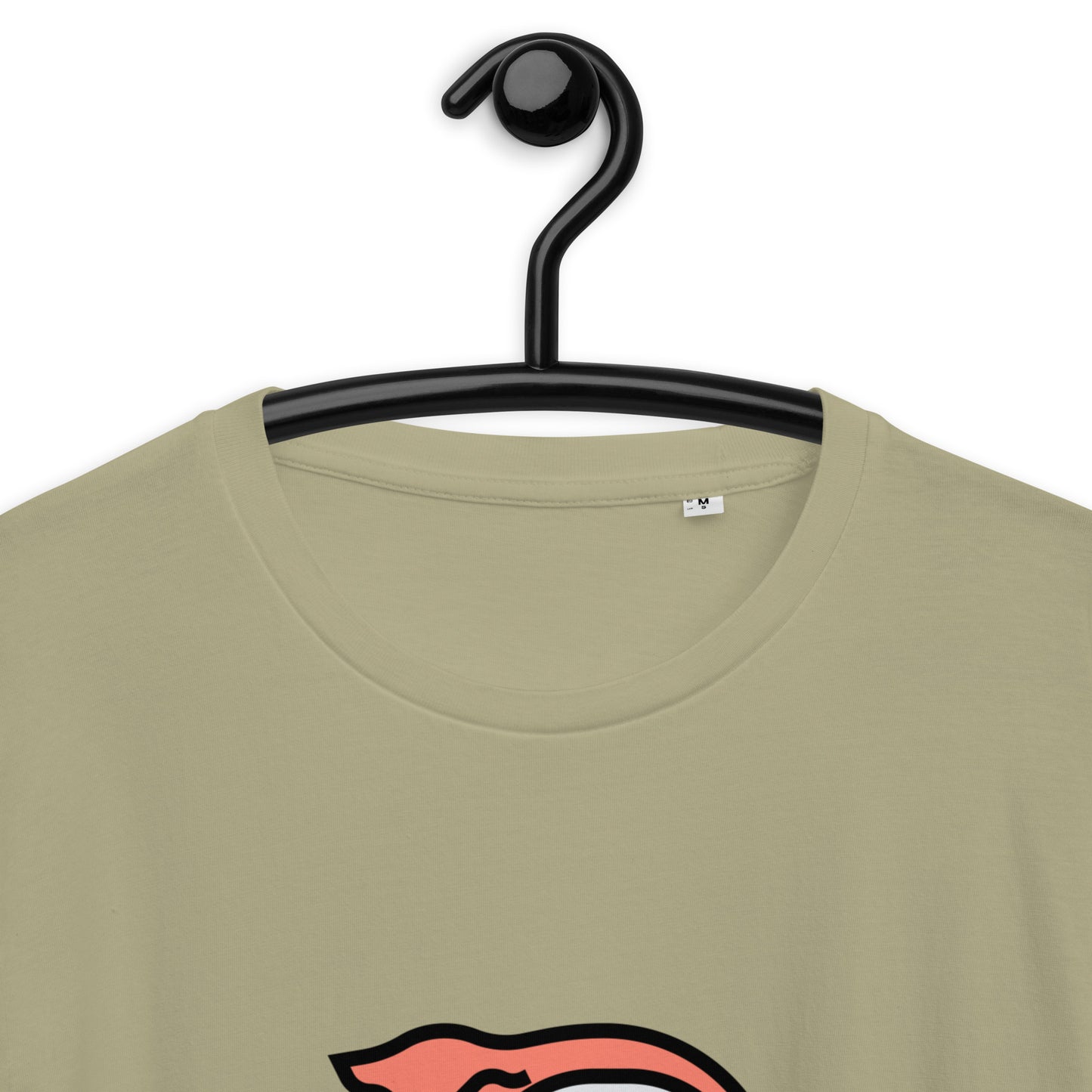 T-shirt unisexe en coton biologique - Tête de mort Design FireSpirit