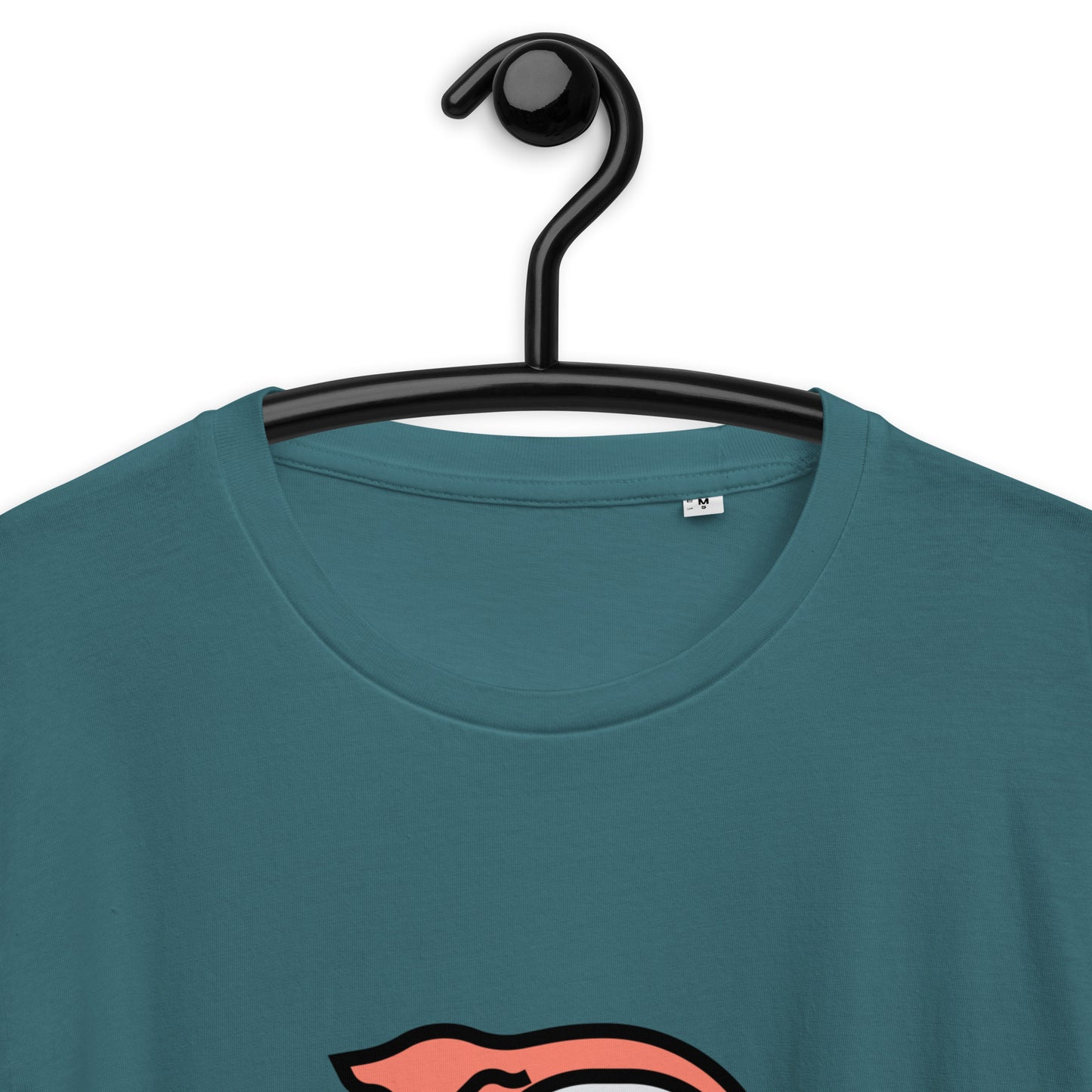 T-shirt unisexe en coton biologique - Tête de mort Design FireSpirit